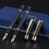 Fountain Pen Frosted Black Golden Dragon Iraurita INK PEN Stationery Office School Supplies