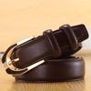 [Source] Women'S Leather Pin Buckle Belt, Women'S 3.0 Thin Belt Candy Color