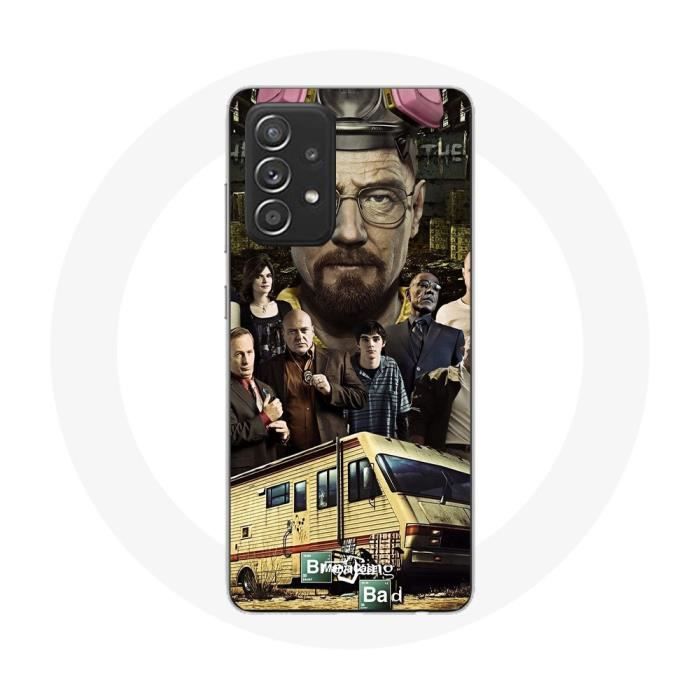 Чехол для Samsung Galaxy A33 5G Breaking Bad Хайзенберг