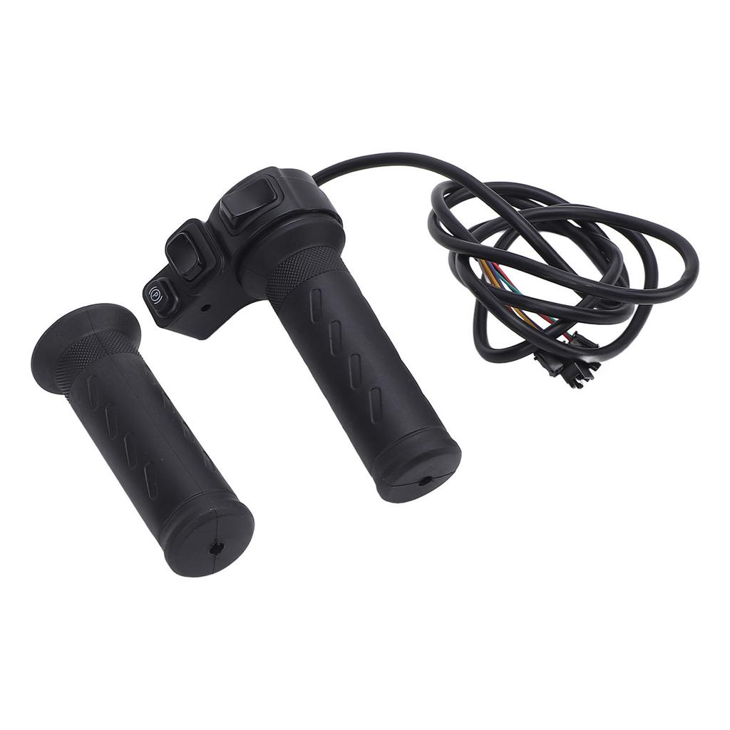 Electric Bike Throttle Grip Sensitive Speed Control Scooter Handlebar Grip with 1.6m Cable SM