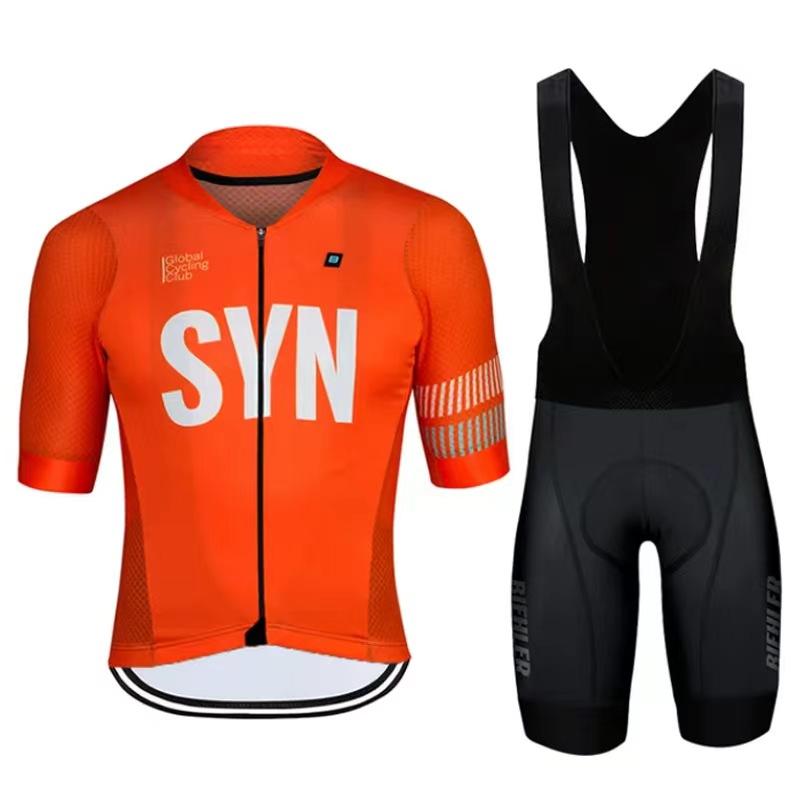 Quick Dry Short Sleeve Men's Cycling Clothing Set Mountain Bike Suit Summer 2025 Ciclismo Ropa Hombre