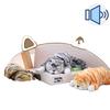 Electric Rolling Cat Plush With Sound And Soft Short Fur For Childrens Gift