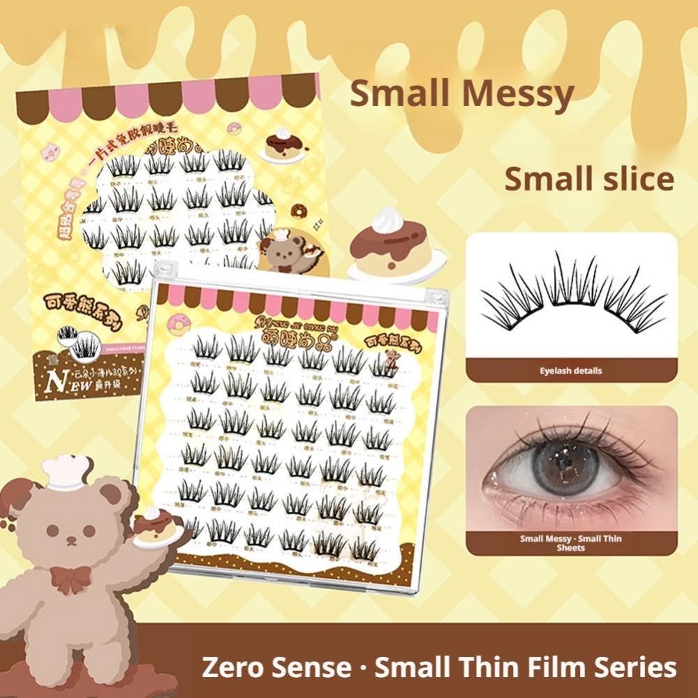6-Row 3D Faux Mink Lash Natural Look Fake Eyelash Long Lasting False Eyelashes Personal Care