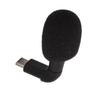 Vbestlife Android Type-C Microphone, High Sensitivity Smartphone Video Mini Omnidirectional Microphone with 90 Degree Angle Plug