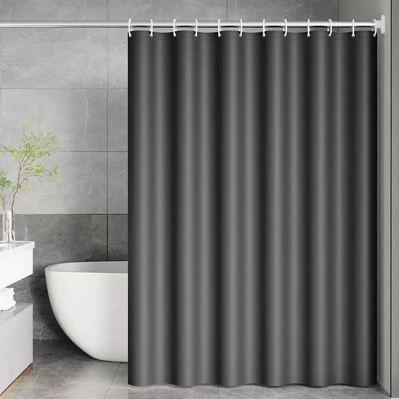 Premium PEVA Shower Curtain Liner Waterproof Opaque with Metal Grommets Silky Soft Feel