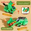 Triceratops T Rex Brachiosaurus Excavator Vehicle Inertia Toy For Gift Boys