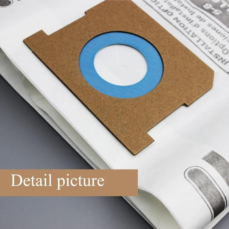 Dust Bags Replacement Vacuum Bags for 15-22 Gallon High Efficiency Dust Collection Paper Collection Filter Bag