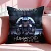 Чехол на подушку Band T-Tokio Hotel Дышащий Льняной Наволочка Летний Без Запаха Экологически Чистый Невидимая Молния Стирка