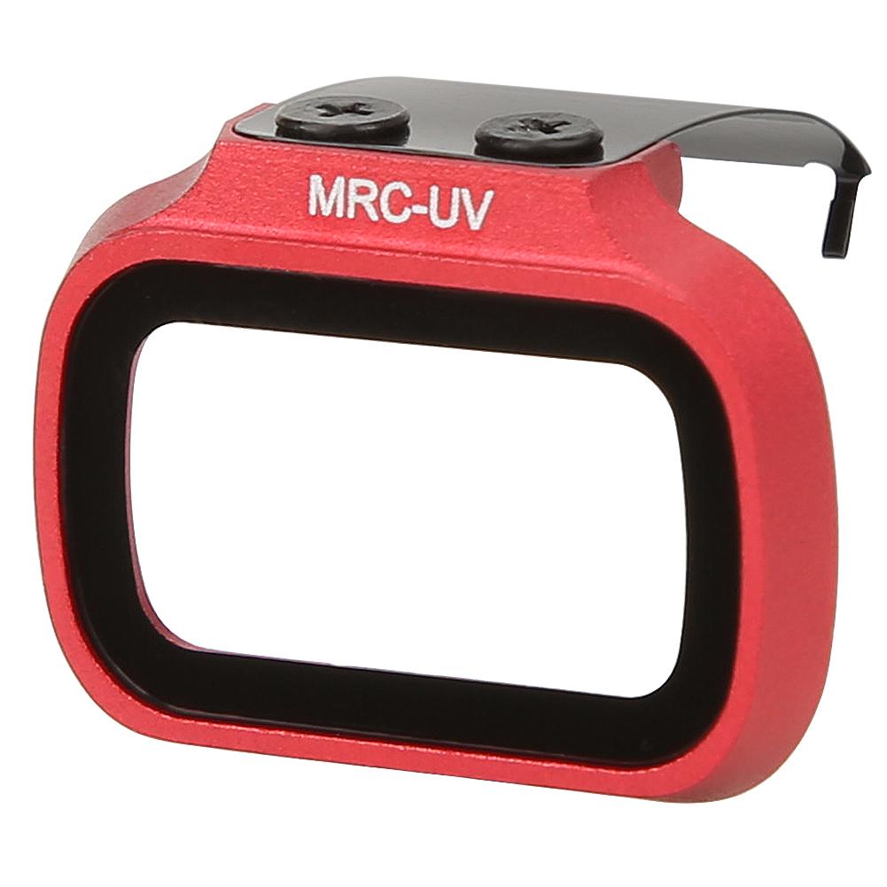 Профессиональные аксессуары: фильтр для объектива УФ-камеры дрона, подходит для DJI Mavic MiniКрасный