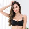 Varsbaby Sexy Lace Bra Half Cup Push Up Underwear Thin Cotton Women Bras