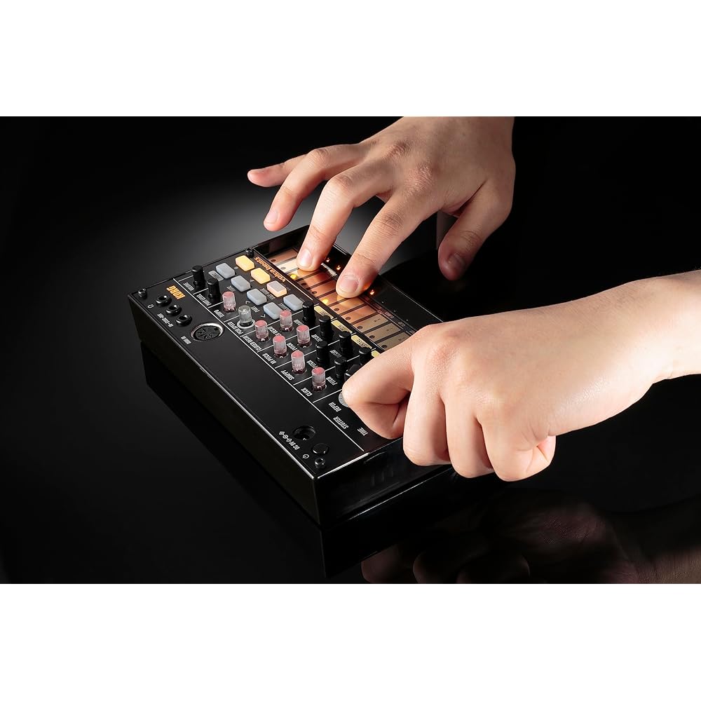 KORG Аналоговая драм-машина, volca beats, 16-шаговый секвенсор, питание от батарей, встроенный динамик, ч...