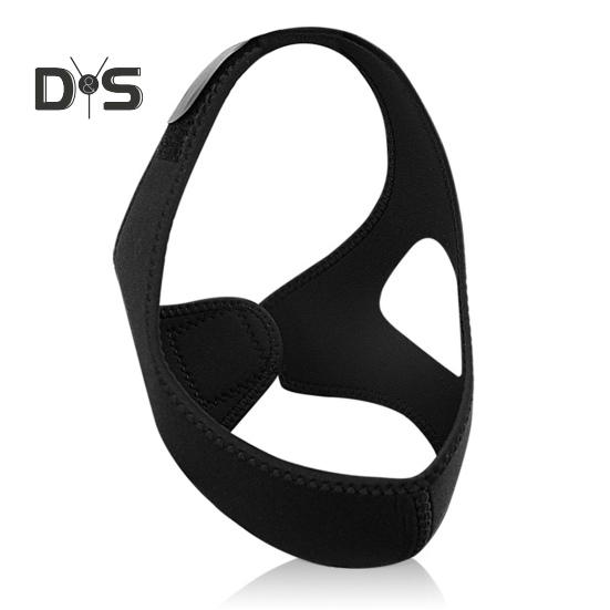 Ремешок для подбородка от храпа, регулируемый, дышащий, удерживающий рот закрытым, универсальный, для мужчин и женщин, средство для сна, ремешок для челюсти от храпа, корректор дыхания