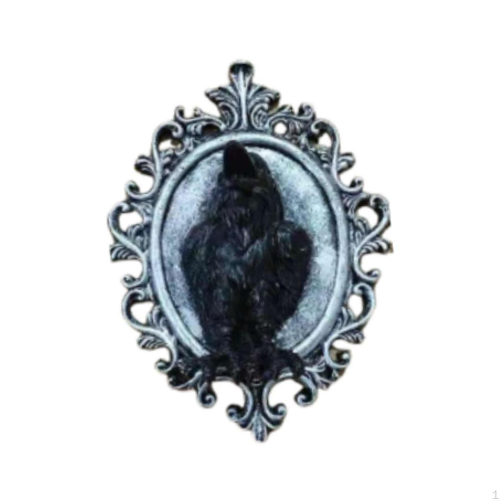 Gothic Wall Figurine Hanging Retro Housewarming Gift Sculpture Horror for Bedroom Indoor