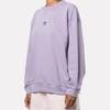 Adidas Оригинальная удобная дышащая толстовка с круглым вырезом и длинными рукавами, женская толстовка светло-фиолетового цвета GN4768