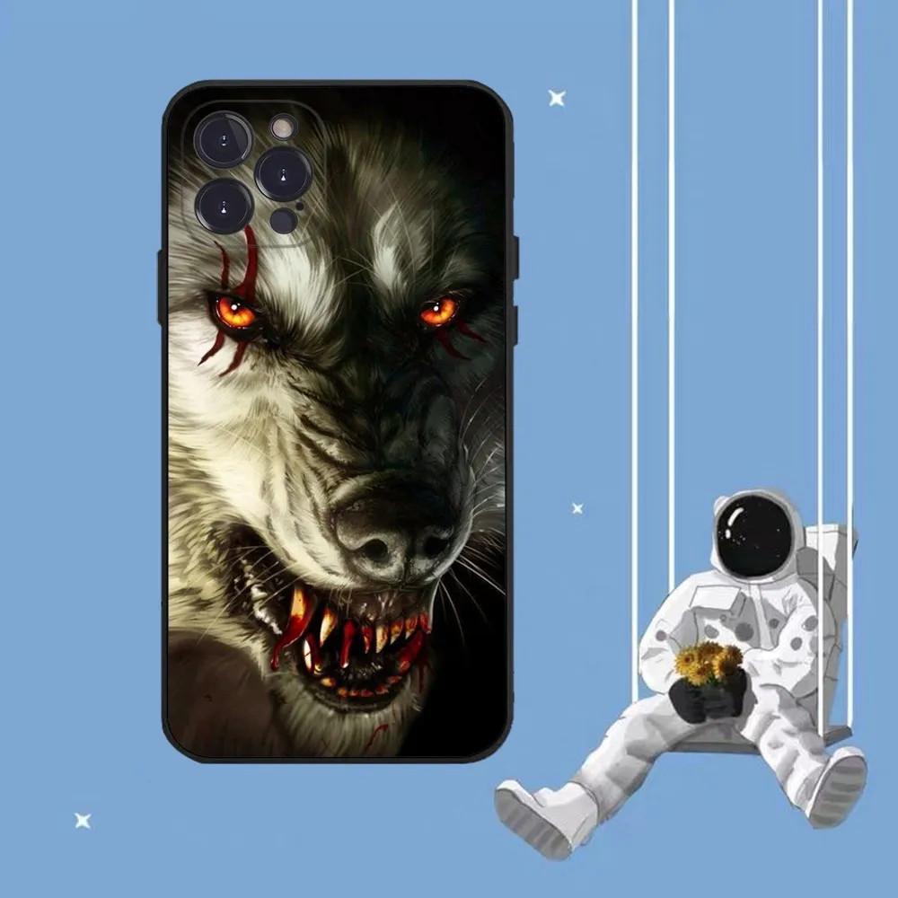 Чехол для мобильного телефона Apple Iphone16, чехол для мобильного телефона Wolf, чехол для мобильного телефона Hair Painted Anti-Drop, чехол для мобильного телефона Huawei Anti-Drop