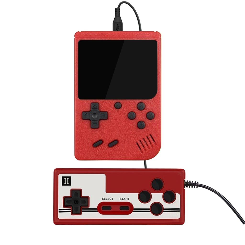 Портативная игровая консоль 400 в 1, детская ностальгическая игра для одного и двух игроков