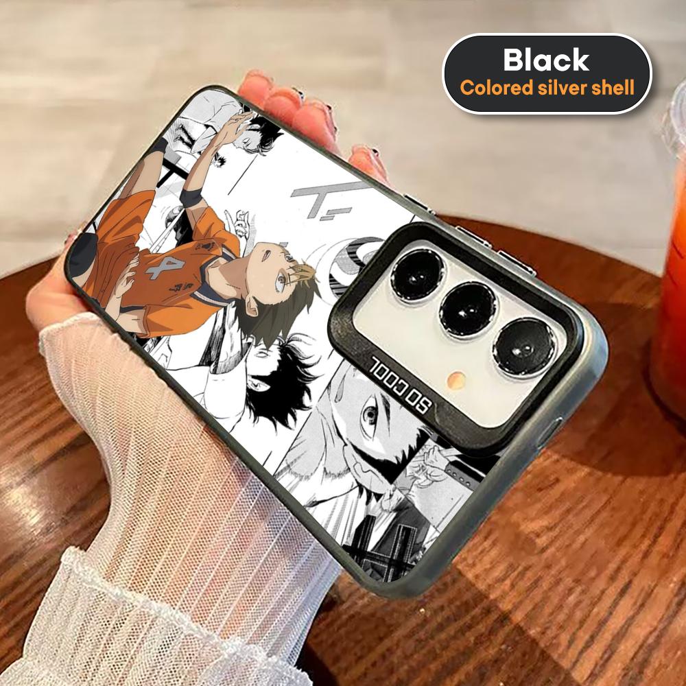 Чехол для телефона Haikyu Nishinoya Yuu Для Черного lMDЦвет Серебряная Раковина Для Samsung A56 A16 A55 A15 A35 A25 A54 A14 A34