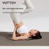 YOTTOY Natural Rubber & Coconut Fiber Professional Yoga Mat