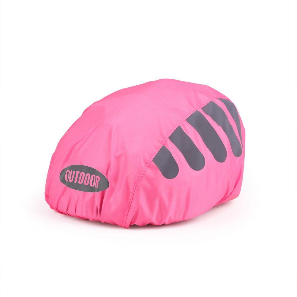 Чехол для велосипедного шлема со светоотражающей полосой, водонепроницаемый защитный чехол для шлема, экипировка для езды на велосипеде