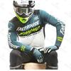 Велосипедная одежда С длинным рукавом Мотоциклетная Downhill Быстросохнущая Велосипедная Горная Внедорожная