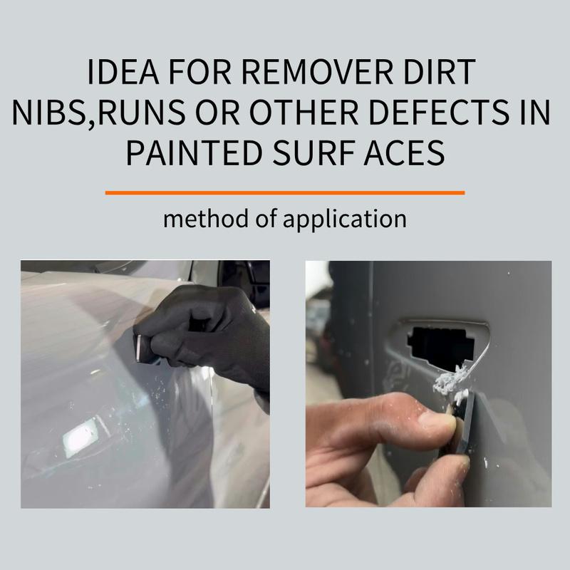Denibbing Blade cemented carbide Scraper Car Polishing Point Repair Super Hard Surface Remove Sagging Stains Paint Tool