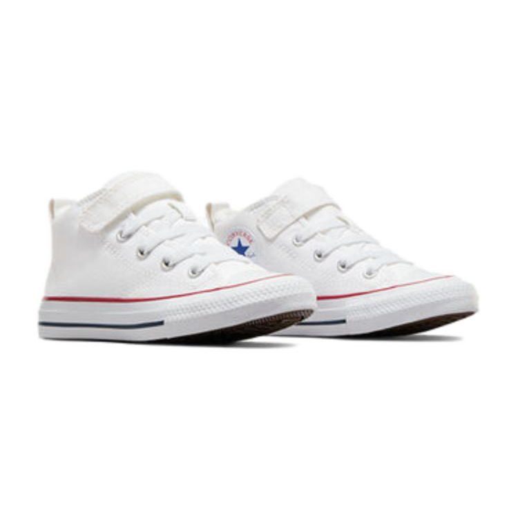 Converse All Star Холщовые Удобные Универсальные Модные Полувысокие Детские Холщовые Кеды Детские кеды Белые A04824C