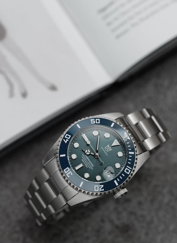 NEW Model [HYAKUICHI 101] No.16D Hyakuichi 38mm 20 ATM Water Resistant Automatic Diver's Watch Ceramic Bezel Date Mechanical Watch Automatic Deep