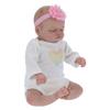 40 см / 15,7 дюймов Спящая девочка Кукла Имитация Реалистичной Куклы Ребенок Бутылочка Для Кормления Соска Набор