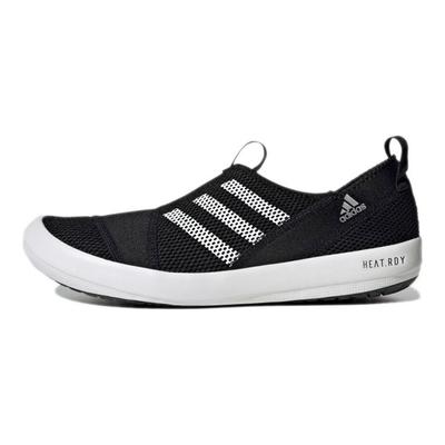 Climacool Boat SL Heat.RDY Черно-белые кроссовки унисекс Core-Black Cloud-White Silver-Metallic GY6120