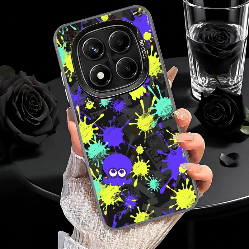 S-Splatoons Game Shockproof Phone Case for Xiaomi Redmi Note 15 14 13 12 Pro Plus 11 11S 11T 5G Cover Anti Fall Fundas