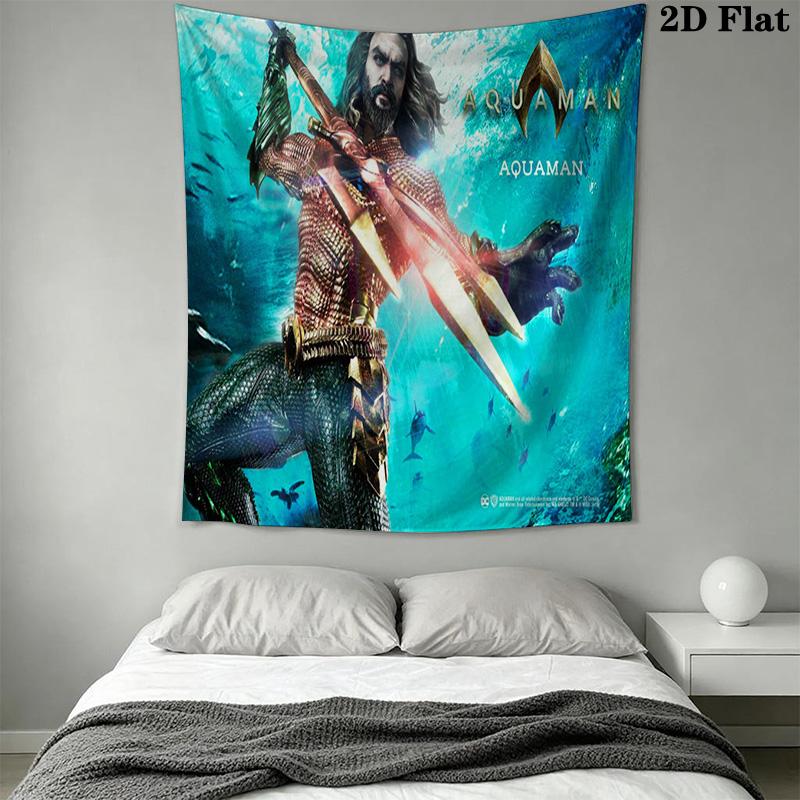 Aquaman Underwater Adventure Threepiece Set 1 Duvet Cover 2 Pillowcase Without Core Christmas Birthday Gift Duvet Cover And Pillowcase