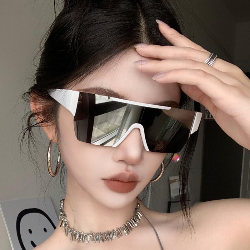 Солнцезащитные очки большого размера для улицы, квадратной формы, высокого качества, ветрозащитные, женские, для велоспорта, альпинизма, мужские