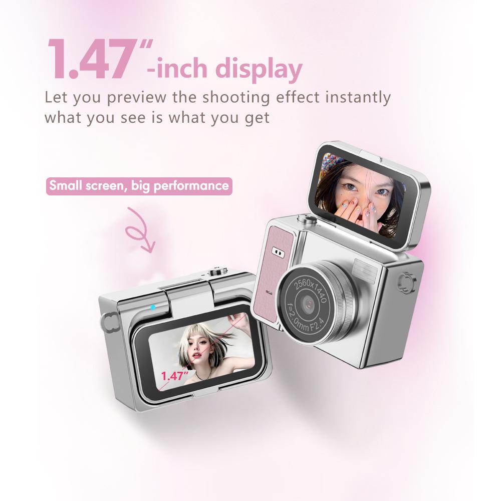 Retro Mini HD Camera for Students - Portable, Trendy, and Ideal for Parties and Travel