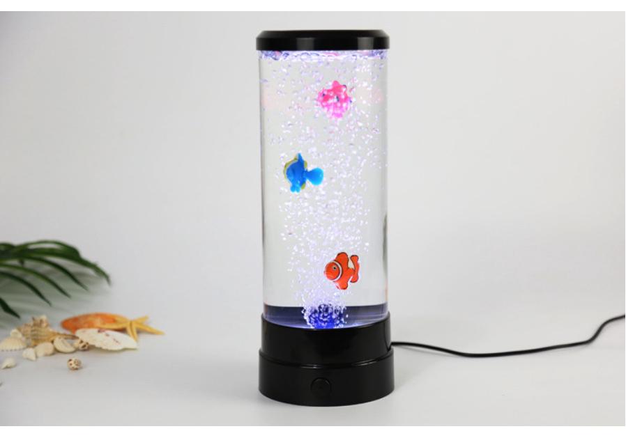 USB-лампа медуза LED - Бесшумный ночник с меняющимися цветами для настольного декора