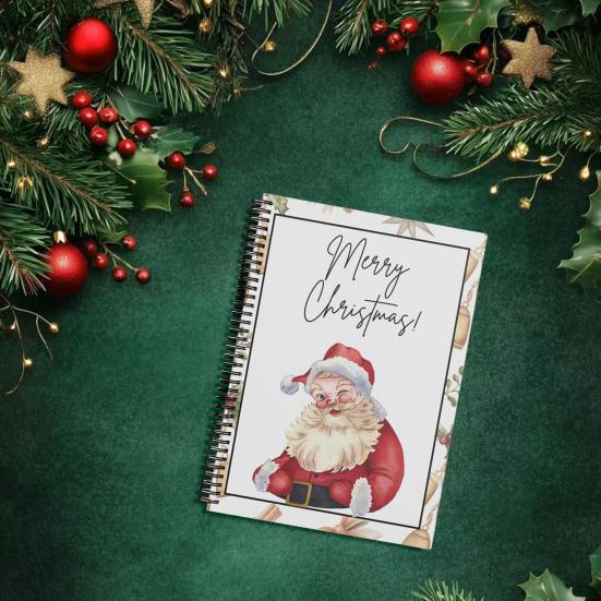 Книга для подарочных карт на Рождество, многоразовый альбом для подарочных карт, держатель для подарочных карт для студента колледжа, на спирали, сделай сам подарок для друзей и семьи