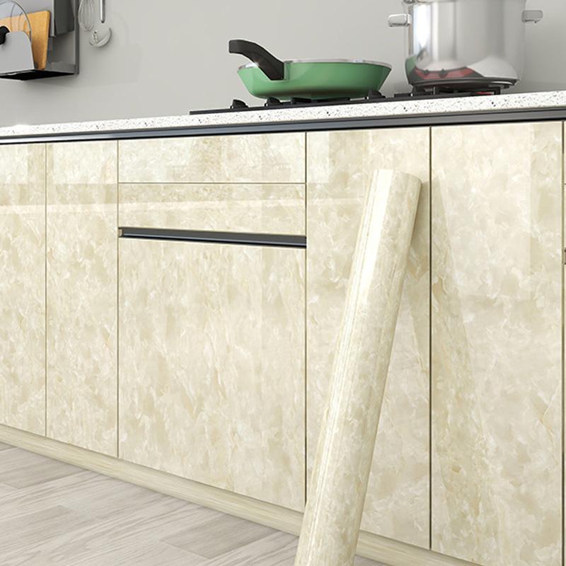 200 см/рулон водонепроницаемые многоцветные самоклеящиеся утолщенные DIY однотонные наклейки на стену из ПЭТ