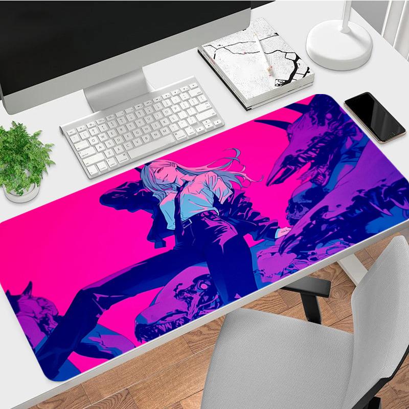 Purple Girl Xl Gaming Mouse Pad Nonslip Rubber Base Stitched Edge Waterproof Desk Mat For Pc Laptop Gamer Office Computer Accessories C929300