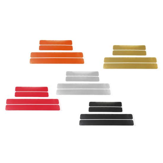 4 шт./компл., практичная универсальная 3D наклейка на пластину, износостойкая наклейка на накладку автомобиля для автомобилей