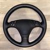Чехол на руль автомобиля из микрофибры для BMW E36 1996 1997-2000 E46 1998-2000 Z3 E367 Салон автомобиля Стайлинг автомобиля