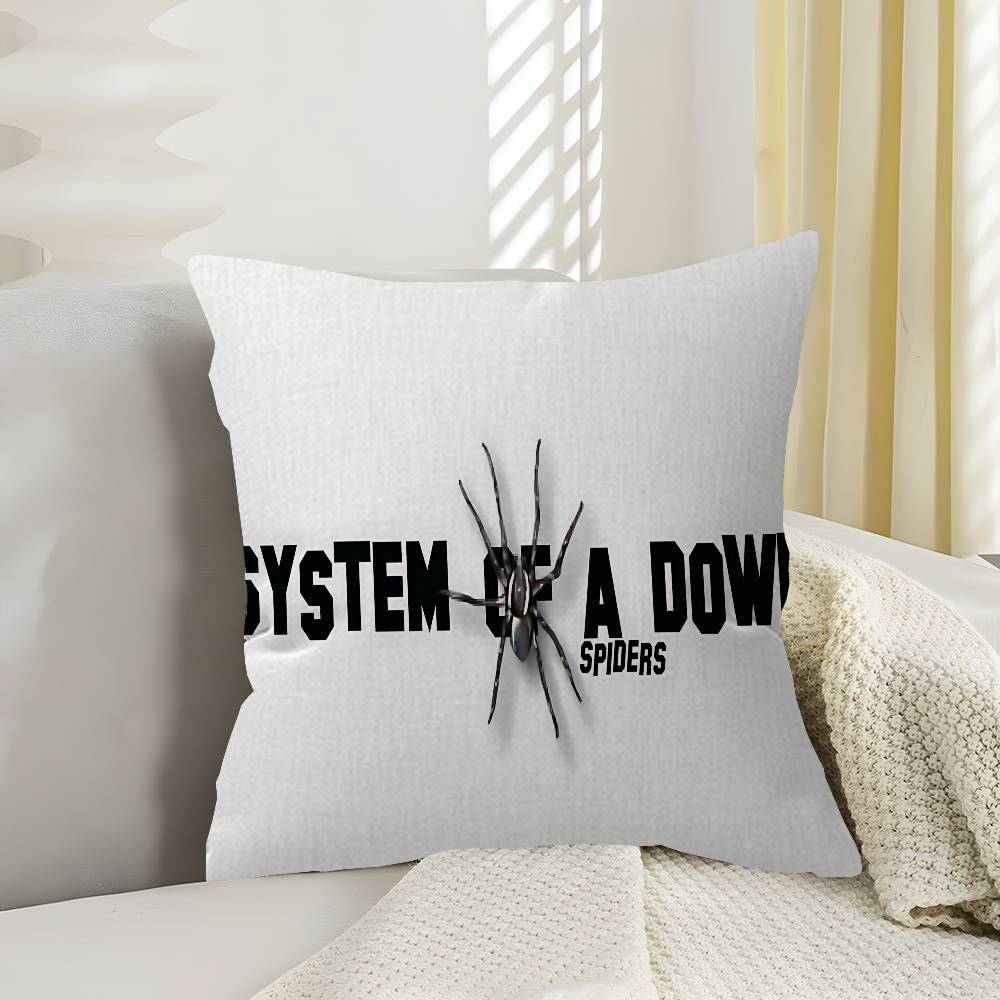 S-System Of A D-Down Band Personalized Pillow Dust Cover Bedroom Kids Party Decoration Pillowcase Birthday Children Gift