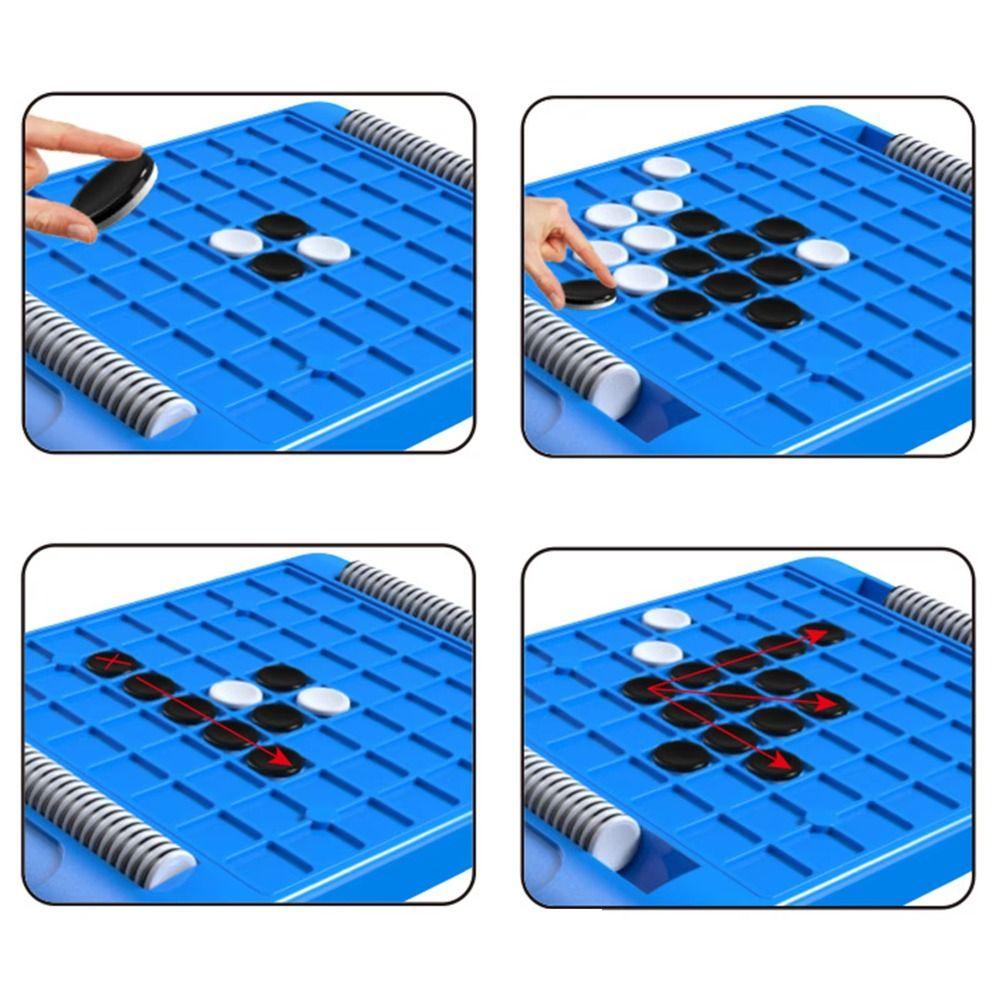 Настольная игра Flip Black And White Chess Детская интерактивная игра Шахматный набор для детей Мальчики Девочки