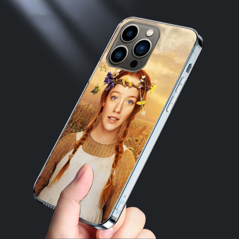 Чехол для телефона Anne With an E Для iPhone 16E 15 Pro 14 Plus 17E 16 17 Pro Max Air 11 12 13 Mini Ударопрочный Capa Милый Чехол TPU Cl