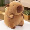 Cute Kapibala Hamburger Backpack Capybara Doll Plush Toy Guinea Pig Doll Children's Pillow Girl