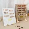 Nail Art Display Board False Nail Tips Sample Practice Board Fingernail Polish Stands Showing Manicure Tool