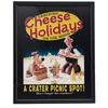 Wallace and Gromit Cracking Cheese Holidays Print