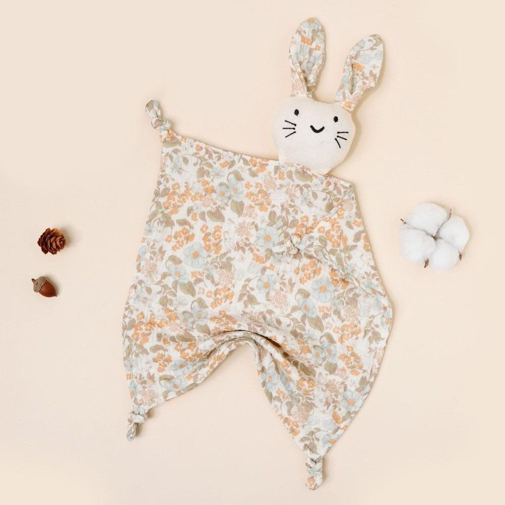 Printed Design Muslin Comforter Blanket Soft Material Cute Cat Kids Sleep Toy For Kids