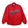 Outerwear Long Sleeve EcoMade Embroidery Applique Snap Jacket Action Style Deep Red [Champion] THERMOLITE(R) C3-A621 Men's