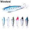 9.5CM 20G Winter Fishing Lure VIB Ice Fishing Lure Soft Inking Fishing Lure
