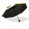 1pc Lime Slices Automatic Open/close, All-Season Portable Folding Umbrella, Travel, Everyday, Formal Events115