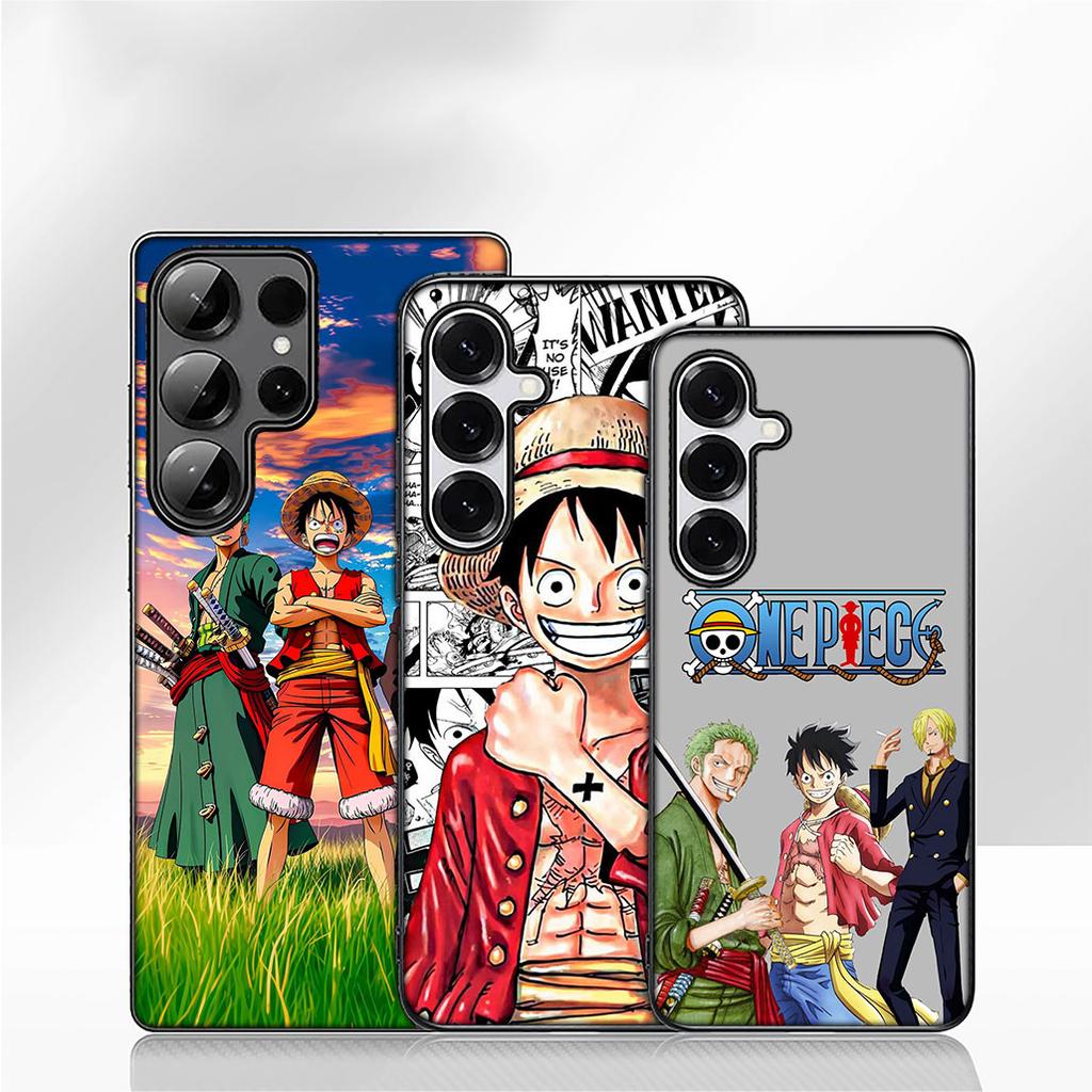 Roronoa Zoro ONE Sanji PIECES Luffy Phone Case for Samsung Galaxy S25 S23 S22 S24 FE Ultra Plus A56 A05 A06 A15 A16 A57 S7 Edge